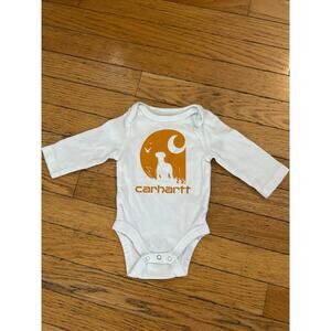 Baby Size 0-3 Months Carhartt Inspired One Piece